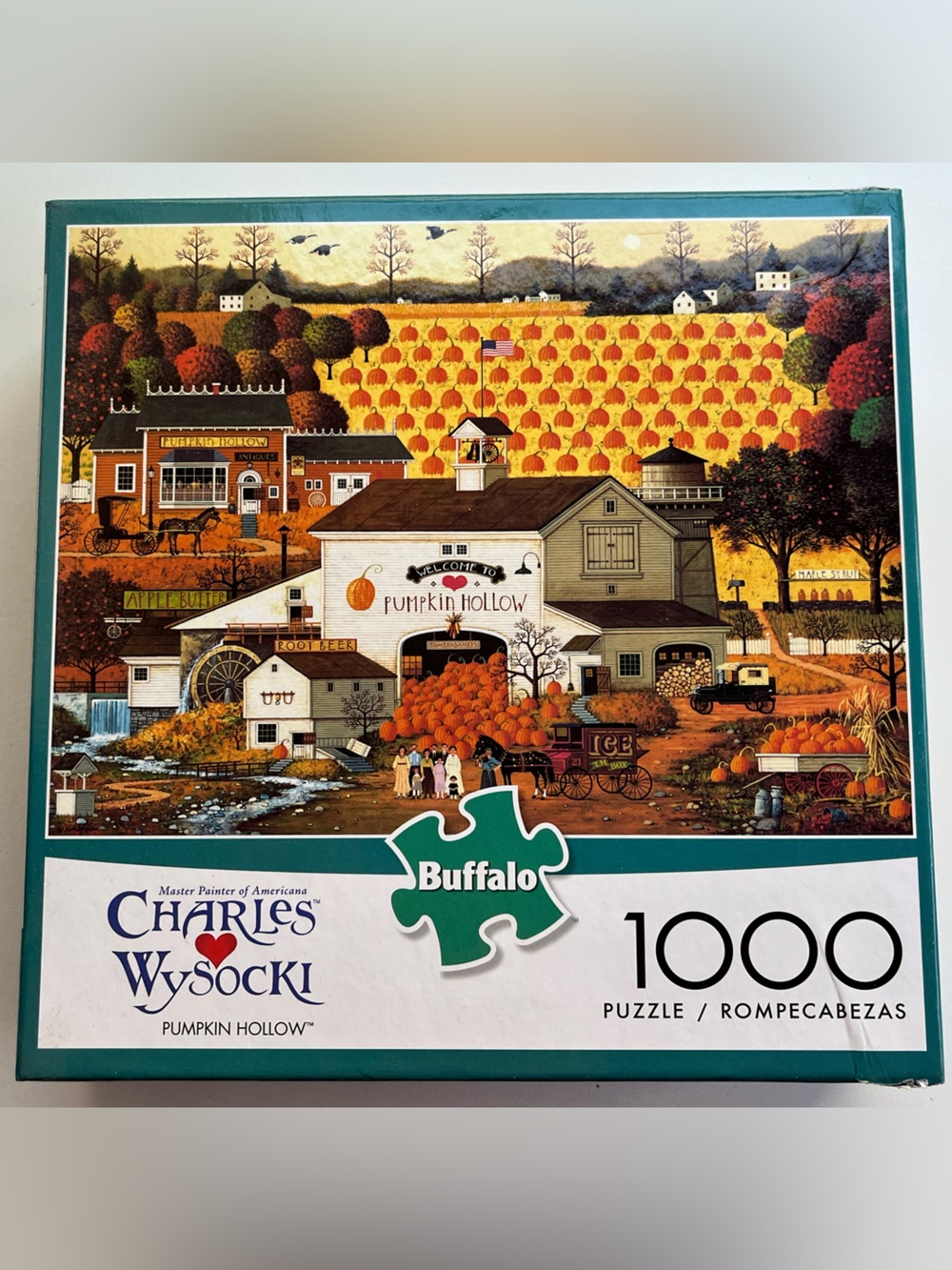 Charles Wysocki 1000-piece Puzzle (EUC)